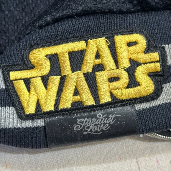 Star Wars - Stardust Love - Save The Lars - Silver Sequin Jacket w/Faux Fur Hood - Picture 16 of 17